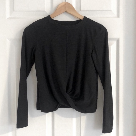 Green crop Activewear top - Picture 1 of 4